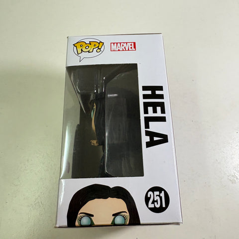 Hela - Marvel Funko Pop 251 Vinyl Figure (11.4 Cm L × 8.9 Cm W × 15.9 Cm H)