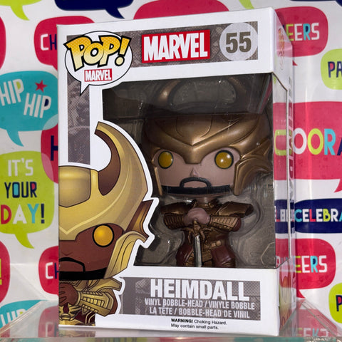 Heimdall - Marvel Funko Pop 55 Vinyl Figure (11.4 Cm L × 8.9 Cm W × 15.9 Cm H)
