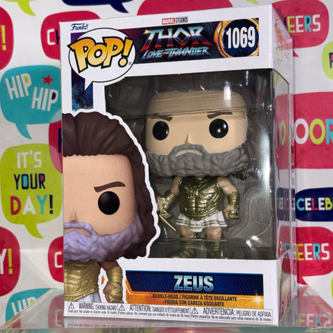 Zeus - Marvel Funko Pop 1069 Vinyl Figure (11.4 Cm L × 8.9 Cm W × 15.9 Cm H)