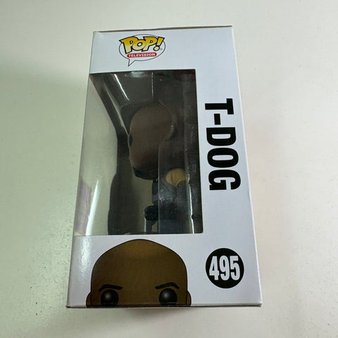 The Walking Dead - T-Dog  Funko Pop 495 Vinyl Figure (11.4 Cm L × 8.9 Cm W × 15.9 Cm H) Summer Convention