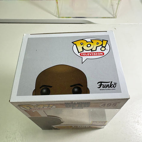 The Walking Dead - T-Dog  Funko Pop 495 Vinyl Figure (11.4 Cm L × 8.9 Cm W × 15.9 Cm H) Summer Convention
