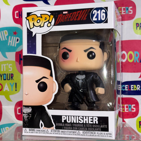 Punisher - Marvel Funko Pop 216 Vinyl Figure (11.4 Cm L × 8.9 Cm W × 15.9 Cm H)