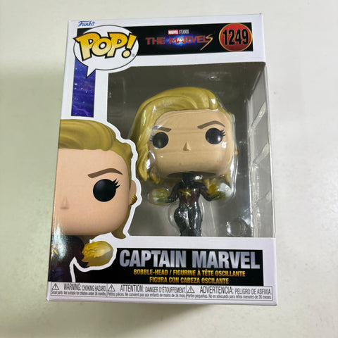Captain Marvel - Funko Pop 1249 Vinyl Figure (11.4 Cm L × 8.9 Cm W × 15.9 Cm H)