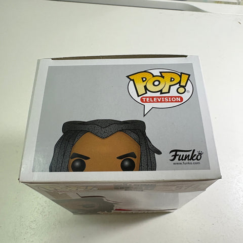 BOX FLAWS VIEW PHOTOS Ezekiel - The Walking Dead Funko Pop 574 Vinyl Figure (11.4 Cm L × 8.9 Cm W × 15.9 Cm H)