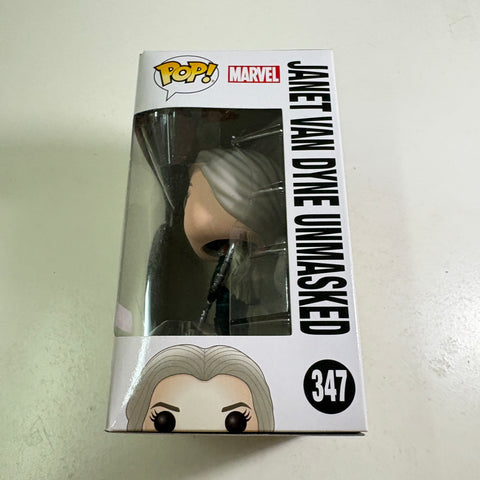 Janet Van Dyne Unmasked - Ant-Man Marvel Funko Pop 347 Vinyl Figure (11.4 Cm L × 8.9 Cm W × 15.9 Cm H)