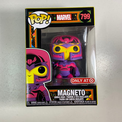 Magneto (Black Light) - X Men Marvel Funko Pop 799 Target Exclusive