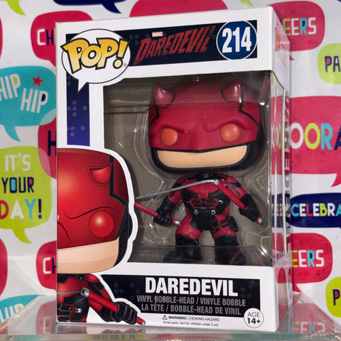 Daredevil - Marvel Funko Pop 214 Vinyl Figure (11.4 Cm L × 8.9 Cm W × 15.9 Cm H)