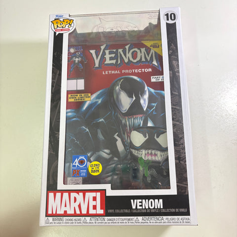 Venom - Marvel Funko Pop 10 Comic Cover Vinyl Figure (18.4 Cm L × 8.9 Cm W × 27.9 Cm H)