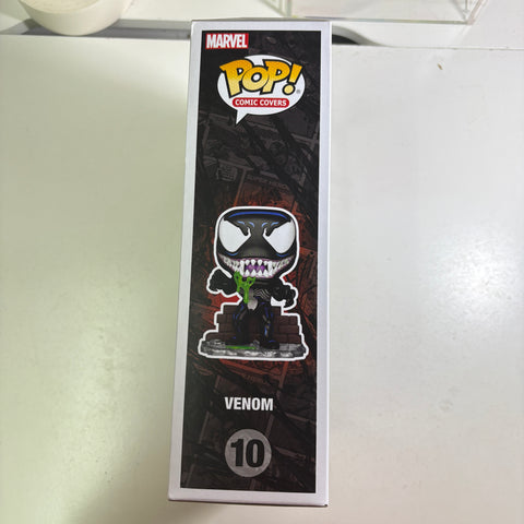 Venom - Marvel Funko Pop 10 Comic Cover Vinyl Figure (18.4 Cm L × 8.9 Cm W × 27.9 Cm H)