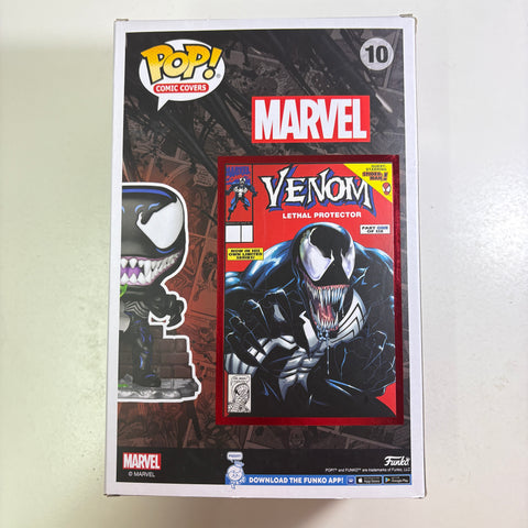 Venom - Marvel Funko Pop 10 Comic Cover Vinyl Figure (18.4 Cm L × 8.9 Cm W × 27.9 Cm H)
