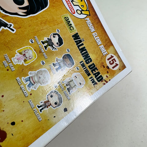BOX FLAWS VIEW PHOTOS Glenn Rhee Prison - The Walking Dead Funko Pop 151 Vinyl Figure (11.4 Cm L × 8.9 Cm W × 15.9 Cm H)