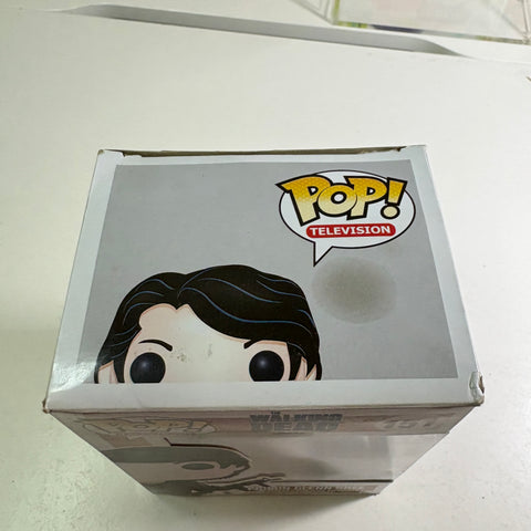 BOX FLAWS VIEW PHOTOS Glenn Rhee Prison - The Walking Dead Funko Pop 151 Vinyl Figure (11.4 Cm L × 8.9 Cm W × 15.9 Cm H)
