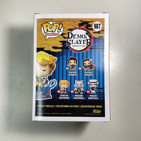 Demon Slayer - Zenitsu Agatsuma Funko Pop #987 Funimation Exclusive