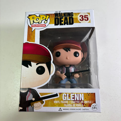 Glenn Rhee - The Walking Dead Funko Pop 35 Vinyl Figure (11.4 Cm L × 8.9 Cm W × 15.9 Cm H)