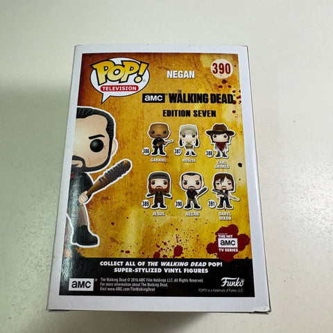 Negan - The Walking Dead Funko Pop 390 Vinyl Figure (11.4 Cm L × 8.9 Cm W × 15.9 Cm H)