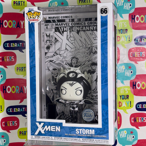 Storm - Marvel Funko Pop 66 Comic Cover Vinyl Figure (18.4 Cm L × 8.9 Cm W × 27.9 Cm H)