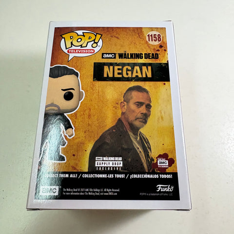 Negan - The Walking Dead Funko Pop 1158 Vinyl Figure (11.4 Cm L × 8.9 Cm W × 15.9 Cm H)