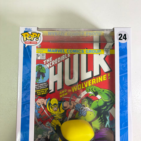 Wolverine - Marvel Funko Pop 24 Comic Cover Vinyl Figure (18.4 Cm L × 8.9 Cm W × 27.9 Cm H)