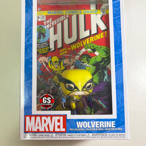 Wolverine - Marvel Funko Pop 24 Comic Cover Vinyl Figure (18.4 Cm L × 8.9 Cm W × 27.9 Cm H)