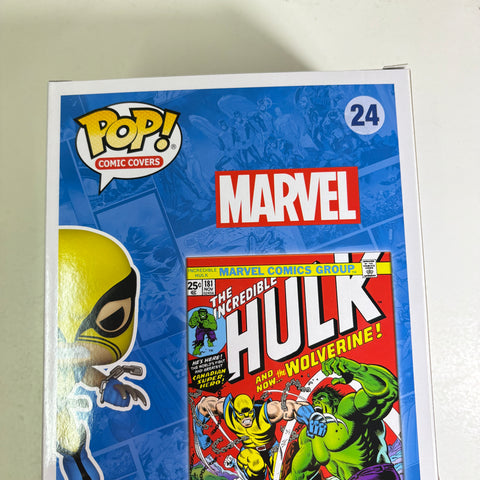 Wolverine - Marvel Funko Pop 24 Comic Cover Vinyl Figure (18.4 Cm L × 8.9 Cm W × 27.9 Cm H)