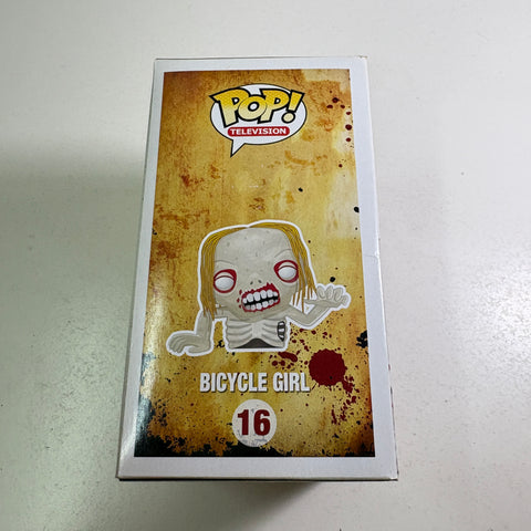 BOX FLAWS VIEW PHOTOS Bicycle Girl Walker - The Walking Dead Funko Pop 16 Vinyl Figure (11.4 Cm L × 8.9 Cm W × 15.9 Cm H)