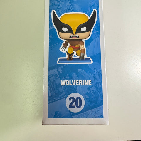 Wolverine - Marvel Funko Pop 20 Comic Cover Vinyl Figure (18.4 Cm L × 8.9 Cm W × 27.9 Cm H)