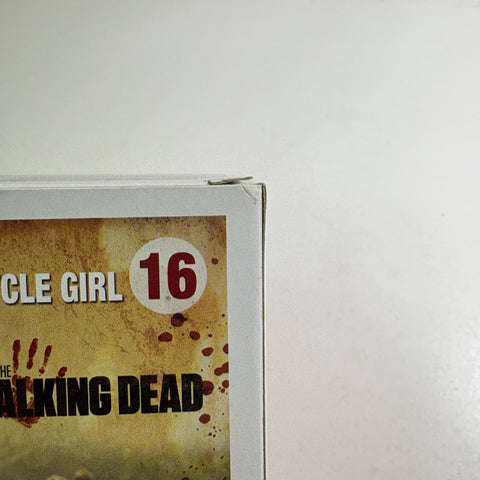 BOX FLAWS VIEW PHOTOS Bicycle Girl Walker - The Walking Dead Funko Pop 16 Vinyl Figure (11.4 Cm L × 8.9 Cm W × 15.9 Cm H)