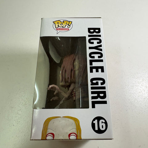 BOX FLAWS VIEW PHOTOS Bicycle Girl Walker - The Walking Dead Funko Pop 16 Vinyl Figure (11.4 Cm L × 8.9 Cm W × 15.9 Cm H)