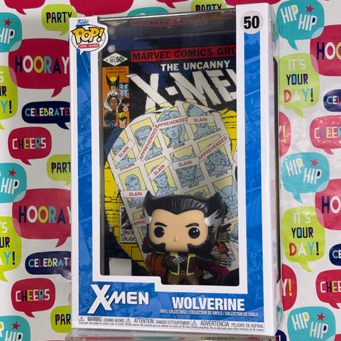 Wolverine - Marvel Funko Pop 50 Comic Cover Vinyl Figure (18.4 Cm L × 8.9 Cm W × 27.9 Cm H)