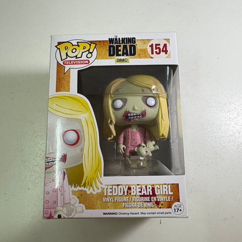 Teddy Bear Girl Walker - The Walking Dead Funko Pop 154 Vinyl Figure (11.4 Cm L × 8.9 Cm W × 15.9 Cm H)