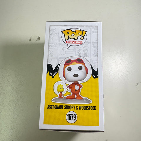 Peanuts - Astronaut Snoopy & Woodstock Funko Pop 1679 Vinyl Figure Collectible