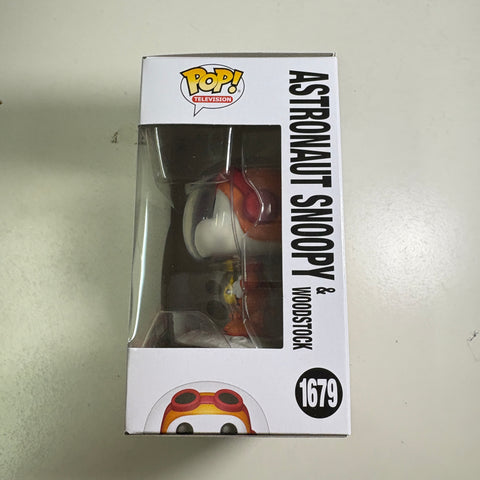 Peanuts - Astronaut Snoopy & Woodstock Funko Pop 1679 Vinyl Figure Collectible