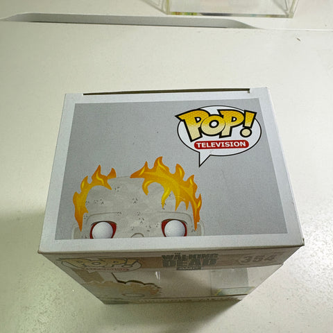 Burning Walker - The Walking Dead Funko Pop 354 Vinyl Figure (11.4 Cm L × 8.9 Cm W × 15.9 Cm H)