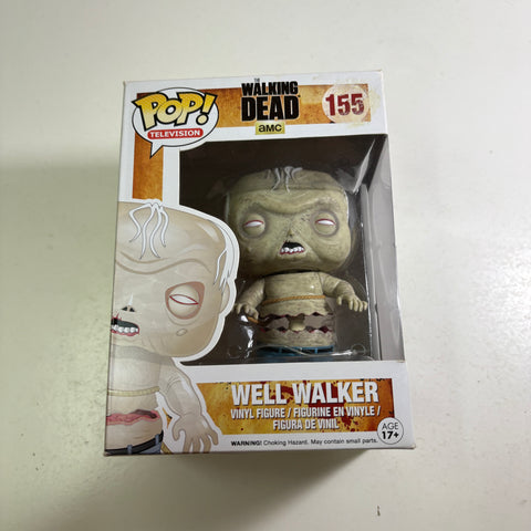 BOX FLAWS VIEW PHOTOS Well Walker - The Walking Dead Funko Pop 155 Vinyl Figure (11.4 Cm L × 8.9 Cm W × 15.9 Cm H)