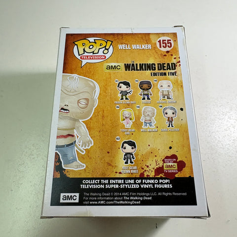 BOX FLAWS VIEW PHOTOS Well Walker - The Walking Dead Funko Pop 155 Vinyl Figure (11.4 Cm L × 8.9 Cm W × 15.9 Cm H)