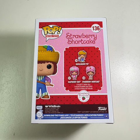 Strawberry Shortcake - Huckleberry Pie Funko Pop 136 Vinyl Figure