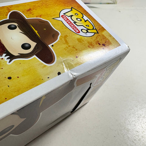 BOX FLAWS VIEW PHOTOS Carl Grimes - The Walking Dead Funko Pop 388 Vinyl Figure (11.4 Cm L × 8.9 Cm W × 15.9 Cm H)