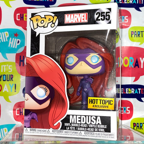 Medusa - Marvel Funko Pop 255 Hot Topic Exclusive (Broken Stand)