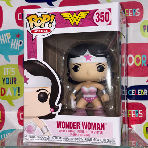 Wonder Woman (Pink) - DC Funko Pop 350 Vinyl Figure (11.4 Cm L × 8.9 Cm W × 15.9 Cm H)