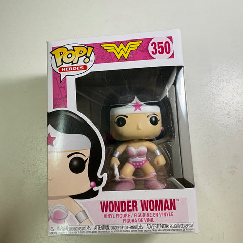 Wonder Woman (Pink) - DC Funko Pop 350 Vinyl Figure (11.4 Cm L × 8.9 Cm W × 15.9 Cm H)