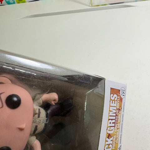 BOX FLAWS VIEW PHOTOS Rick Grimes - The Walking Dead Funko Pop 13 Vinyl Figure  (11.4 Cm L × 8.9 Cm W × 15.9 Cm H)