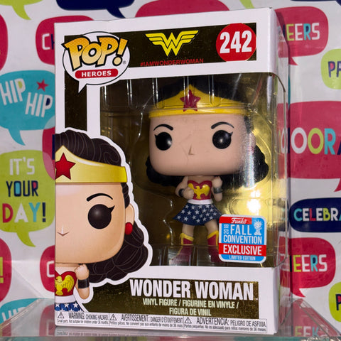 Wonder Woman - DC Funko Pop 242 Vinyl Figure (11.4 Cm L × 8.9 Cm W × 15.9 Cm H)
