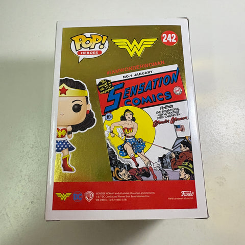 Wonder Woman - DC Funko Pop 242 Vinyl Figure (11.4 Cm L × 8.9 Cm W × 15.9 Cm H)