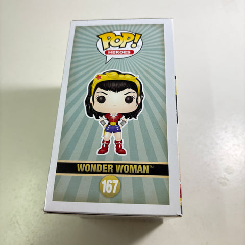 Wonder Woman (Bombshell) - DC Funko Pop 167 Vinyl Figure (11.4 Cm L × 8.9 Cm W × 15.9 Cm H)
