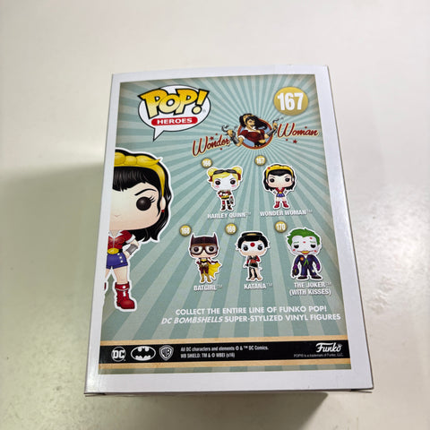 Wonder Woman (Bombshell) - DC Funko Pop 167 Vinyl Figure (11.4 Cm L × 8.9 Cm W × 15.9 Cm H)