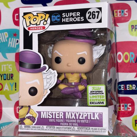 BOX DAMAGE VIEW PHOTOS Mister Mxyzptlk - DC Funko Pop 267 Vinyl Figure (11.4 Cm L × 8.9 Cm W × 15.9 Cm H)