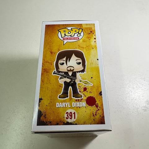 BOX FLAWS VIEW PHOTOS Daryl Dixon - The Walking Dead Funko Pop 391 Vinyl Figure  (11.4 Cm L × 8.9 Cm W × 15.9 Cm H)