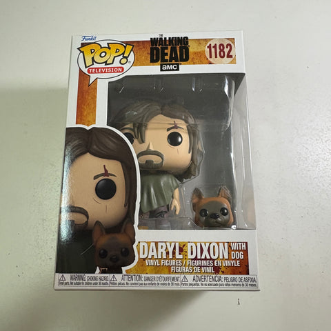 Daryl Dixon with Dog - The Walking Dead Funko Pop 1182 Vinyl Figure (11.4 Cm L × 8.9 Cm W × 15.9 Cm H)
