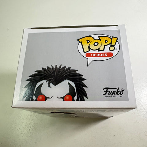 BOX FLAWS VIEW PHOTOS Lobo - DC Funko Pop 231 Vinyl Figure (11.4 Cm L × 8.9 Cm W × 15.9 Cm H)