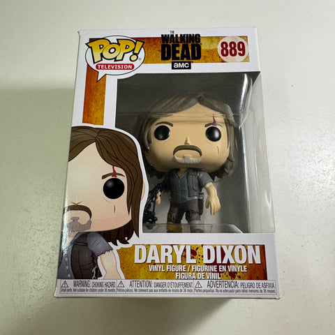 BOX FLAWS VIEW PHOTOS Daryl Dixon - The Walking Dead Funko Pop 889 Vinyl Figure (11.4 Cm L × 8.9 Cm W × 15.9 Cm H)